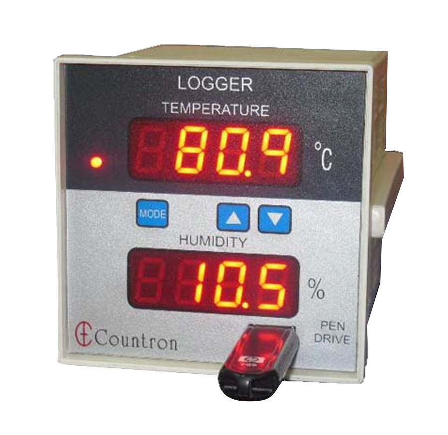Humidity and Temperature Logger using USB Flash Pe
