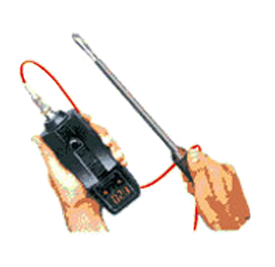 Portable Temperature Indicator, (For K Thermocouple, 0-1200degC)