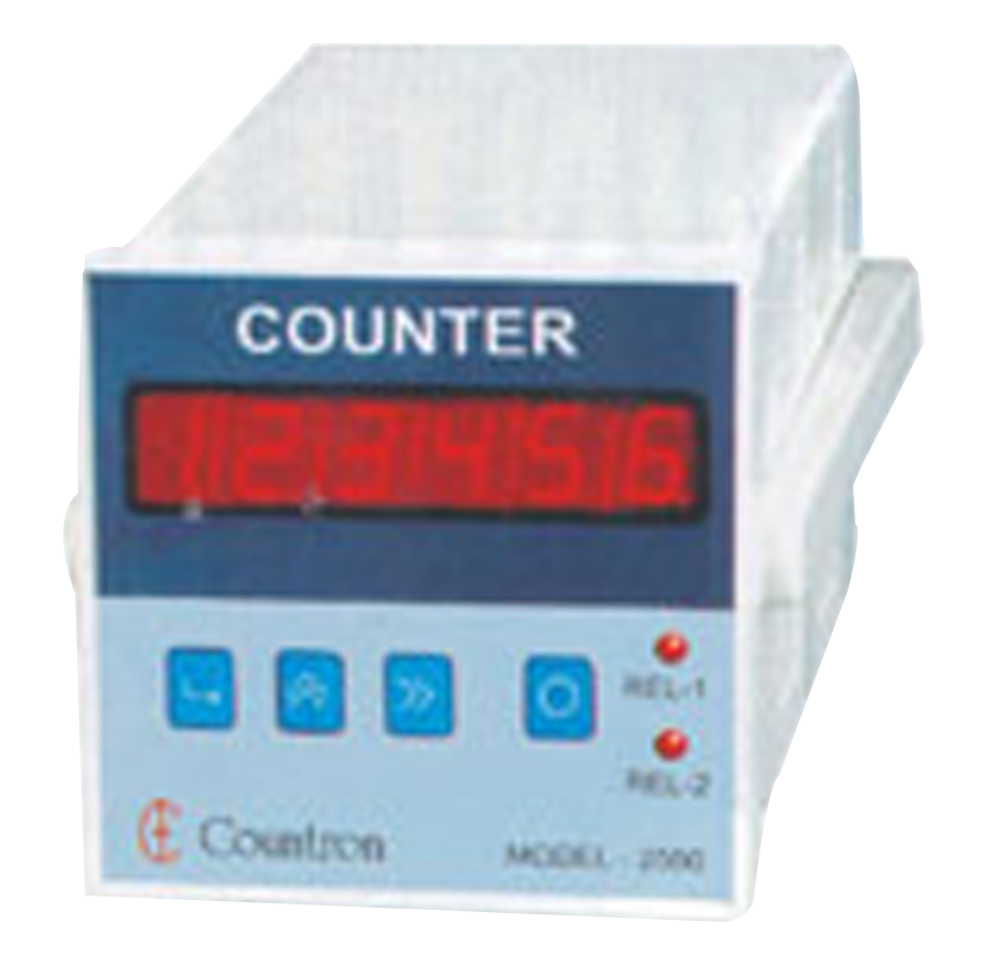 6 digit Programmable Counter with 2 set limits, (Size: 72x72mm)